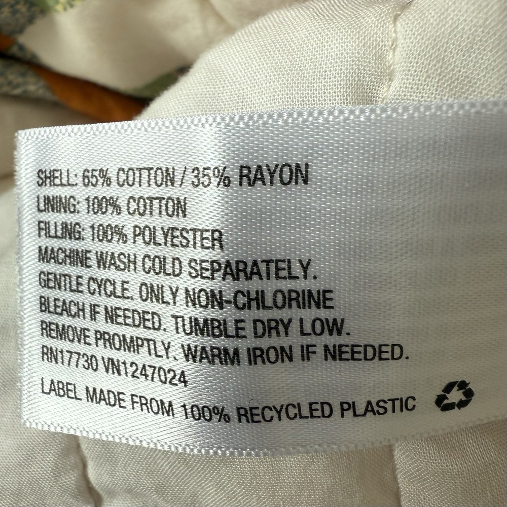 Quilted Patchwork Jacket Womens Medium Cottagecor… - image 8